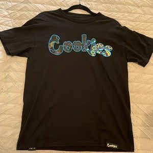 High quality cookies brand black tee with original “ybk design”